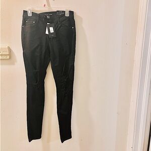 Fashion Nova New Black Jeans Size 7/8